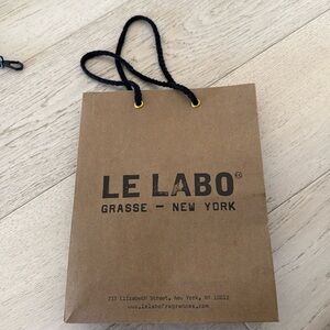 Le Labo High-Quality Paper Shopping/Gift Bag
